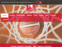Tablet Screenshot of basketoderzo.com